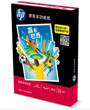 惠普(HP)多功能复印纸A4 70g高白5包/箱
