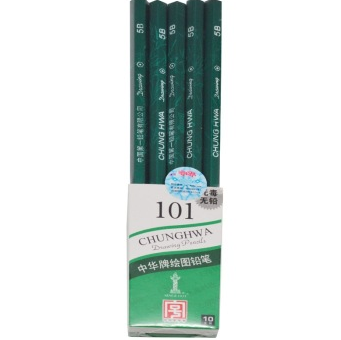 中华牌（CHUNGHWA） 101 H绘图铅笔 10支/包