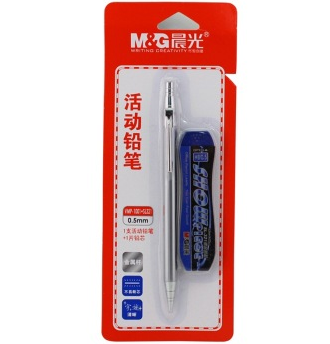 晨光（M&G） VMP1001 自动铅笔卡装组合1支VMP1001+1片SL321黑 1＋1支/卡晨光（M&G） VMP1001 自动铅笔卡装组合1支VMP1001+1片SL321黑 1＋1支/卡