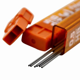 百乐（PILOT） PPL-5-HB 0.5*60mm秀丽自动铅笔芯HB 2管/袋