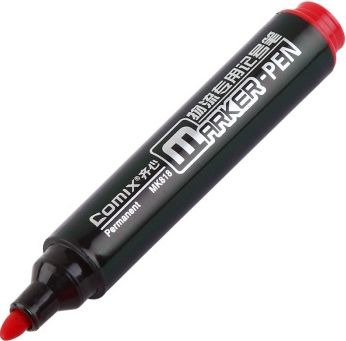 齐心（COMIX） MK818 物流记号笔 12支装 红色