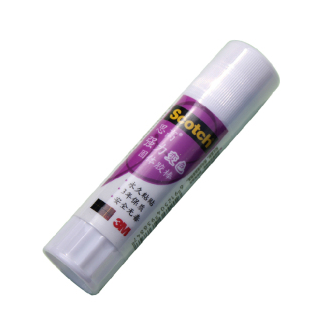 3M思高 固体胶棒15g 6115紫色韩国进口 无毒变色粘得牢使用