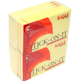 益而高（EAGLE） 标准告示贴TY655（黄色）12本/包