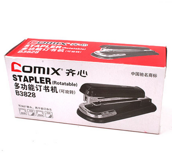 齐心(Comix)B3828 多功能订书机（12#）