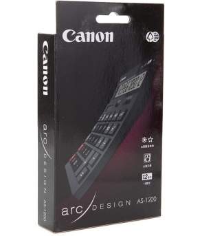 佳能（Canon）AS-1200 中型桌面系列 计算器