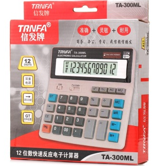 信发（TRNFA) TA-300ML 电脑按键 计算器