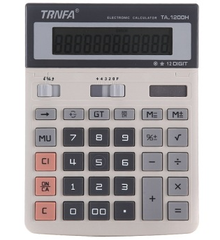 信发（TRNFA) TA-1200H 12位数计算器