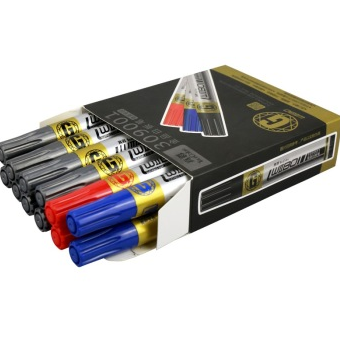 真彩（TrueColor）309001 真彩金品白板笔 12支/盒（黑色×8、蓝色×2、红色×2）