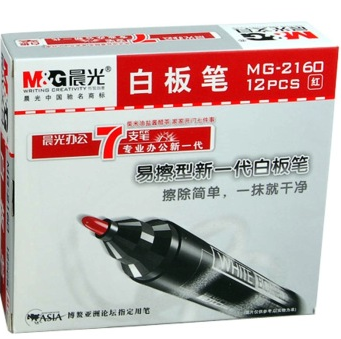晨光（M&G） 白板笔MG2160 红