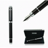 德国公爵笔DUKE116碳纤纯黑铱金笔/公爵钢笔