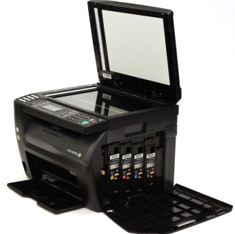 富士施乐（Fuji Xerox） CM215f 彩色激光网络多功能一体机 （打印 复印 扫描 传真）