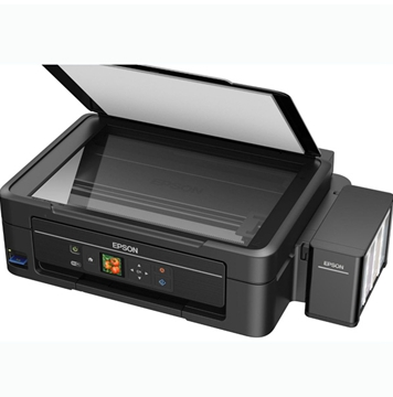爱普生 L455 墨仓式智能无线一体机 A4 (打印、复印、扫描、网络、云打印）