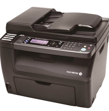 富士施乐 DocuPrint cm205f 彩色激光一体机 A4 黑色 打印、复印、扫描、传真、网络