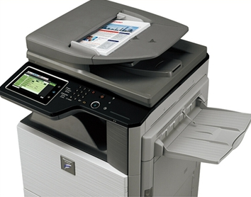 夏普 MX-3608N 黑白数码复印机（政采 深圳） （主机+双面送稿器+装订+一层供纸盒)