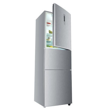 海尔（Haier） BCD-216SDN 216升 三门电脑版冰箱（银色）