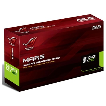 华硕（ASUS） MARS760-4GD5 1072MHz/6004MHz 4GB/512bit DDR5 PCI-E 3.0 显卡