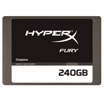 金士顿(Kingston)HyperX Fury系列 240G SATA3 固态硬盘