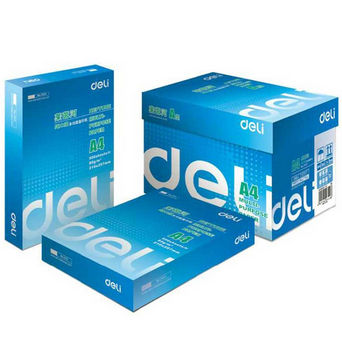 得力(deli)7419 莱茵河80克A4复印纸 5包/箱