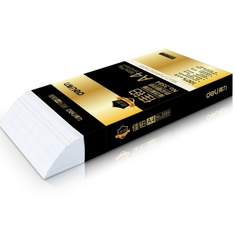 得力（deli） 3584 佳铂70gA4复印纸 500张/包 单包装