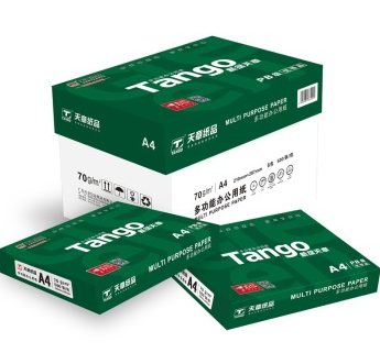 天章（TANGO） 新绿天章80克A4复印纸 5包/箱