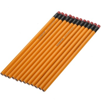 施德楼（Staedtler） 134-2B 高级铅笔（12支）
