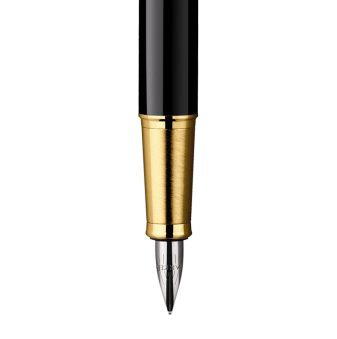 PARKER 派克 IM纯黑丽雅金夹墨水笔钢笔