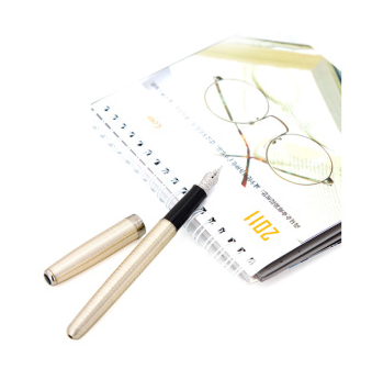 PARKER 派克 卓尔纯银珍珠格子纹白夹 墨水笔 钢笔