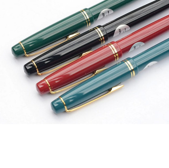 百乐(Pilot)钢笔 FP-78G-F-B 22K包金笔尖钢笔 墨水笔 F尖 黑色