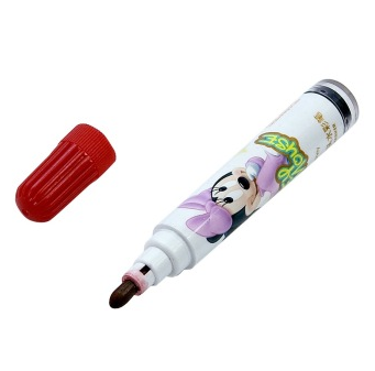 真彩（TrueColor） M-108-18 米奇手提塑盒印章水彩笔 18色 小盒