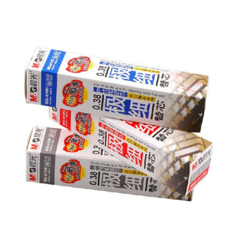 晨光中性笔芯MG6100水笔替芯0.38mm 20支/盒