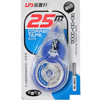 乐普升NO.9809时尚即改即写修正带 25M