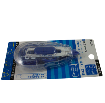 普乐士（PLUS） 魔法修正带/可换芯型 (4色可选） WH-015BC 蓝色