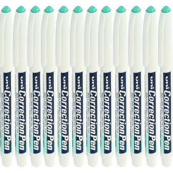 三菱（Uni） CLP-300 笔型8ML（修正液）修正笔（涂改笔）铁咀（12支装）