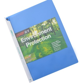 远生（USign） US--QW324A 独特设计转动杆文件夹 蓝色