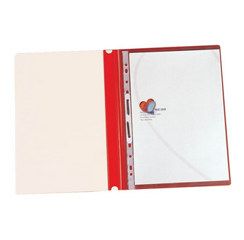 高的(gaode)LW320 2孔装订式文件告报夹 10个\包