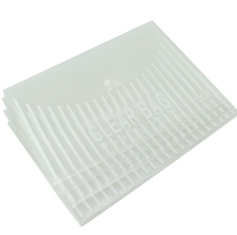 华杰（HUA JIE） H220 钮扣圆形盖文件袋（14C） 12个/包