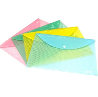 华杰（HUA JIE） EN1000 丝印条纹文件袋 12个/包 