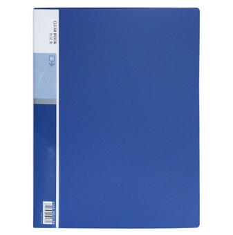 得力(deli) 5004 经济型A4-40页资料册 蓝色