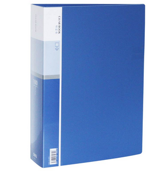 得力(deli) 5007 经济型A4-100页资料册 蓝色