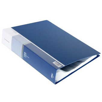 得力(deli) 5007 经济型A4-100页资料册 蓝色
