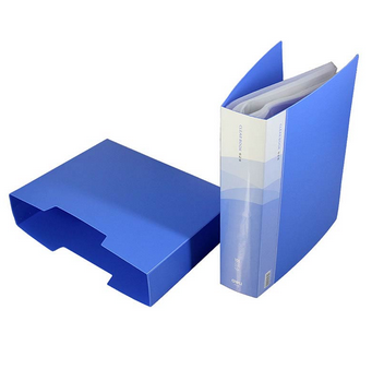 得力(DeLi)5200 标准型100页A4资料册 蓝色