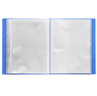 得力(DeLi)5280 标准型80页A4资料册 蓝色