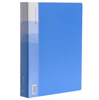 得力(DeLi)5280 标准型80页A4资料册 蓝色