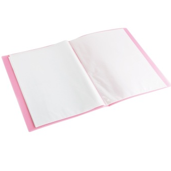 得力(deli)5062 悦彩系列资料册 A4/30页 红色 单只装