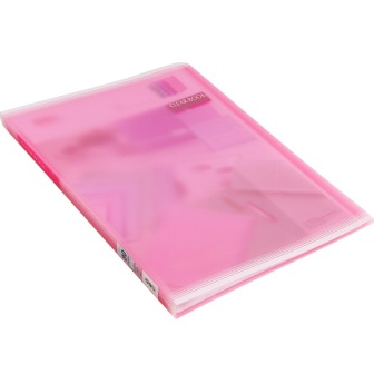 得力(deli)5062 悦彩系列资料册 A4/30页 红色 单只装