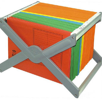 益而高（EAGLE）吊挂纸质文件整理架（文件夹、挂快劳） #9351F F4 242*363mm,容纸50页 40个/盒