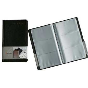 齐心(Comix)A1556 硬皮名片册，180张