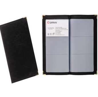 齐心(Comix)NU-96 软皮名片册，96张