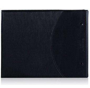 广博（GuangBo） WJ6416 高档商务名片册/名片包/名片夹360袋（黑色）单只装