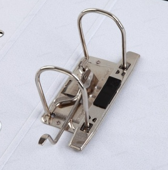 齐心（COMIX） A7076 加厚型欧式快劳夹/文件夹 A4 3寸 黑色 6个装